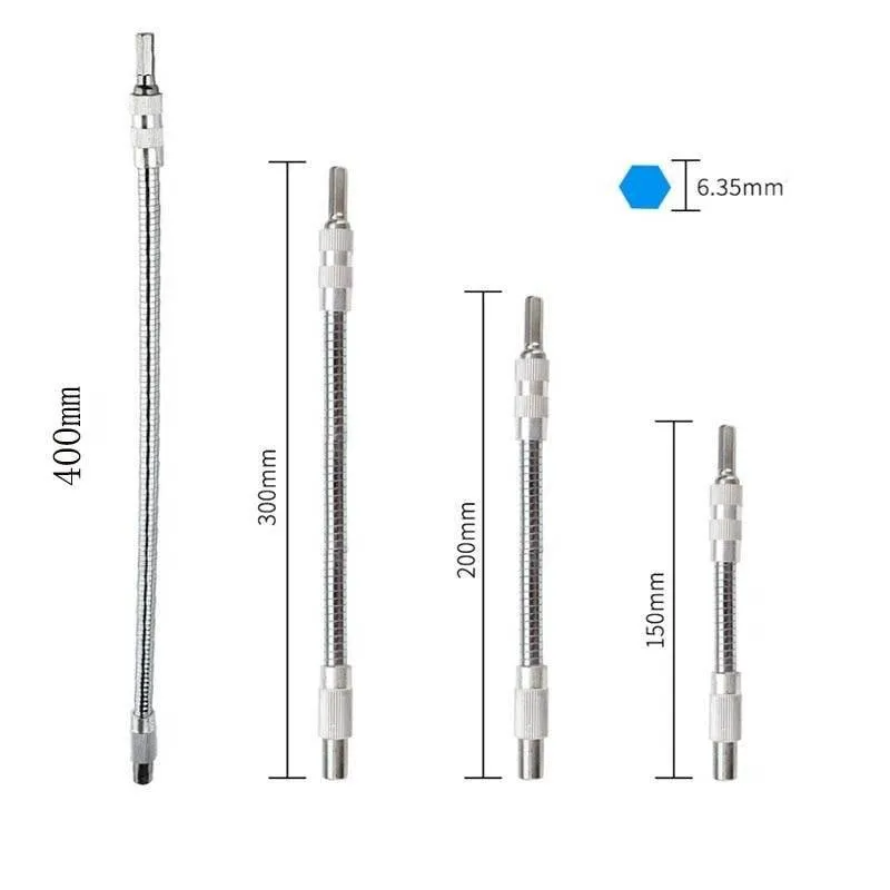 Flexible Screwdriver Extension - Flexible Drill Bit Adapter