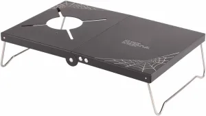 Folding Camping Table, Aluminum Alloy Picnic Table Portable Mini Camping Stove Table with Storage Bag Foldable Champagne Picnic Snack Table for Beach Party Picnic Beach