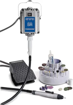 Foredom K.2222 Jewelers Kit with Quick Change Handpiece and MAMH-2 Base Mount Motor Hanger, 115v