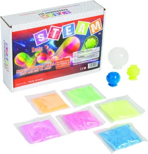 Fun Express Steam Magic Bounce Ball - Fun Science & Craft Activity for, Magic Bounce Ball Set for Kids - Fun STEAM Kit for Kids’ Science & Art - Hands On