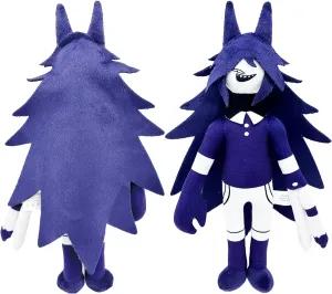 Fundamental Plush - 13 inch Miss Plushies - Paper Stuffed Characters for Fans - Cookies Loving Teacher with Compasses - Doll for Kids and Adults Education