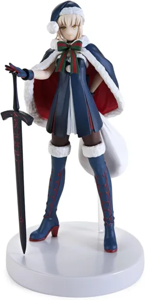 Furyu Fate/Grand Order Rider Altria Pendragon Santa Alter Servant Action Figure, 7"