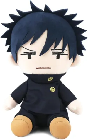 Fushiguro Megumi Soft Figure Anime JJK Cushions, Itadori Yuji Throw Pillow Home Sofa Decoration Collectible 23cm/9.05 inch