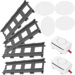 Garneck 1 Set Creative Electric Sushi Simulation Train Set Battery Powered Rotating Sushi Holder for Fun Interactive Play for Imaginative Social Skills Development