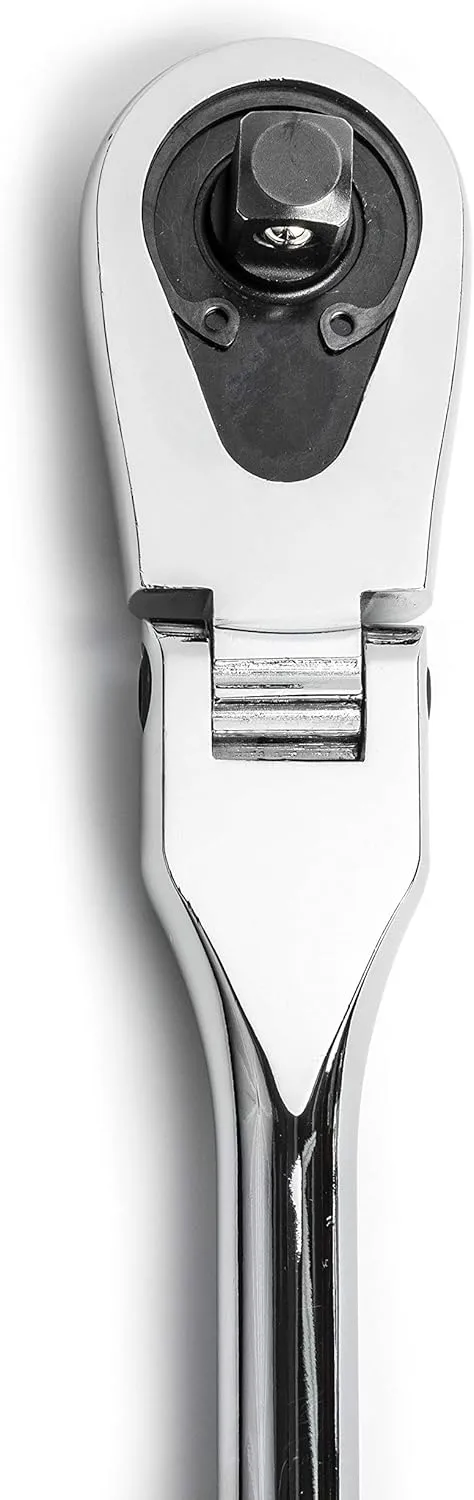 GEARWRENCH 1/4 Drive 84 Tooth Flex Head Teardrop Ratchet 7" - 81012A-07