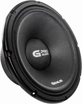 Genius Audio GPRO-MX5312 12 Midrange Speakers 1600 Watts Max - 800 Watts RMS Pro Audio Aluminum Basket Car Audio Speaker Ferrite Magnet 4 Ohm Reinforced Paper Cone (1 Speaker)