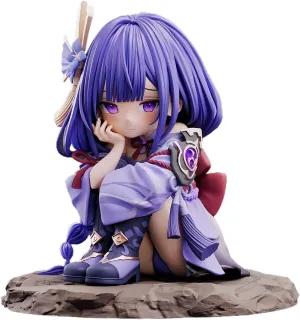 Genshin Raiden Shogun Mini Figure Beelzebul 5.5IN Game Character PVC Anime Model Toy