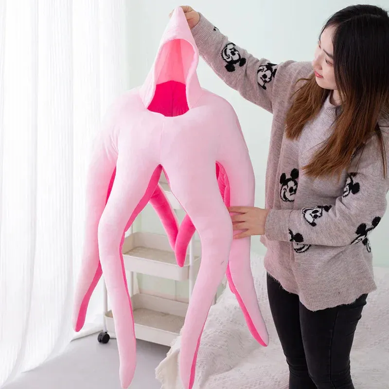 Giant Octopus Soft Tentacle Wearable Plush Toy