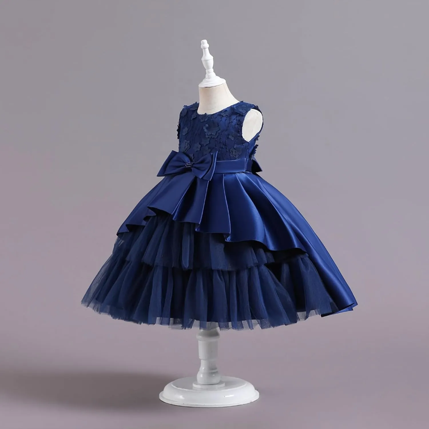 Girls Dresses Spring Summer and Autumn Children's Birthday Dress Catwalk Tutu Skirt Girls Piano Little Girl Dress Size 6