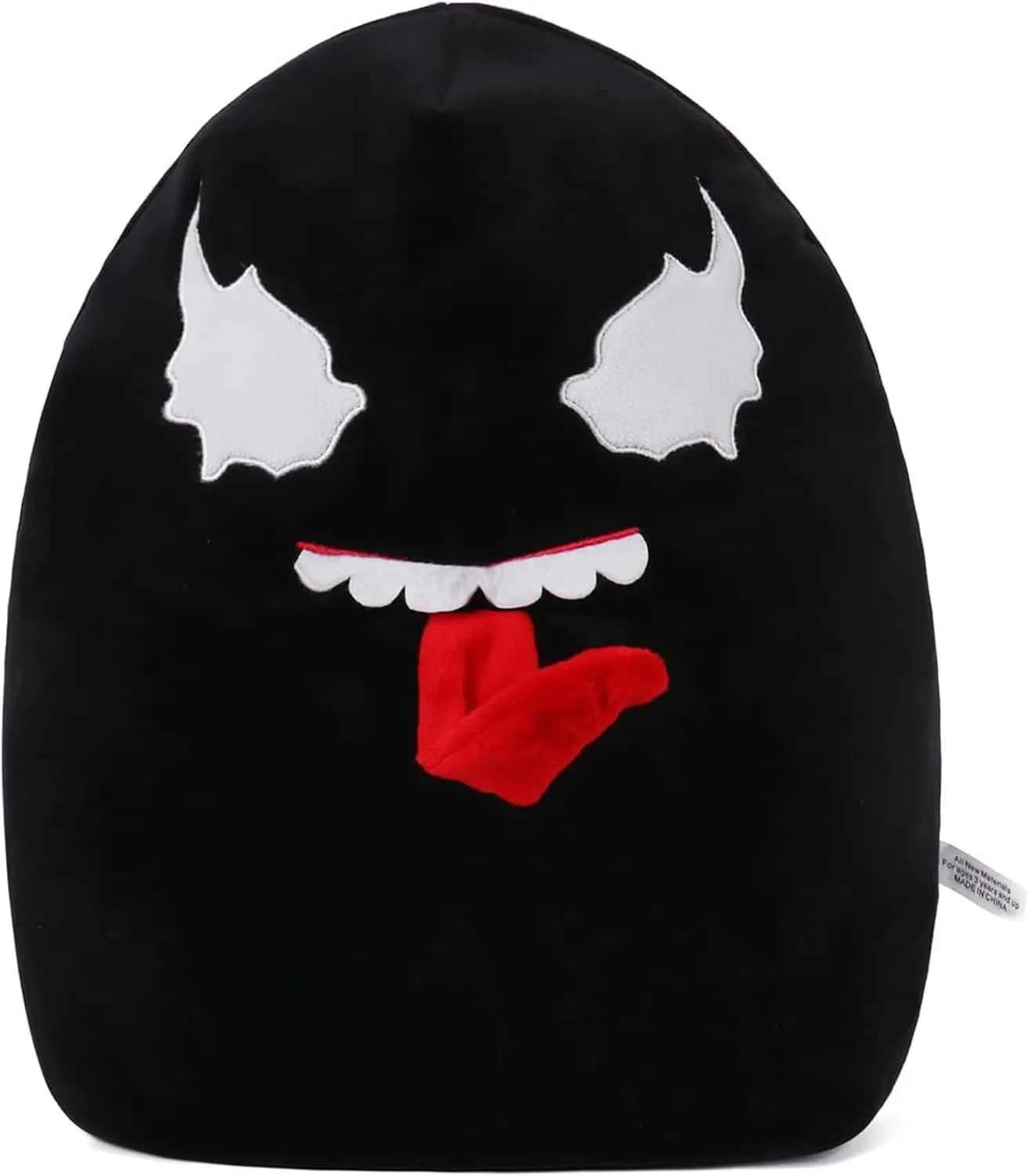 Global Park Venom Plush Toys with Elastic Tongue 17in, Stuffed Pillow Cute Animal Doll Soft Plushies Gift for Boys Girls