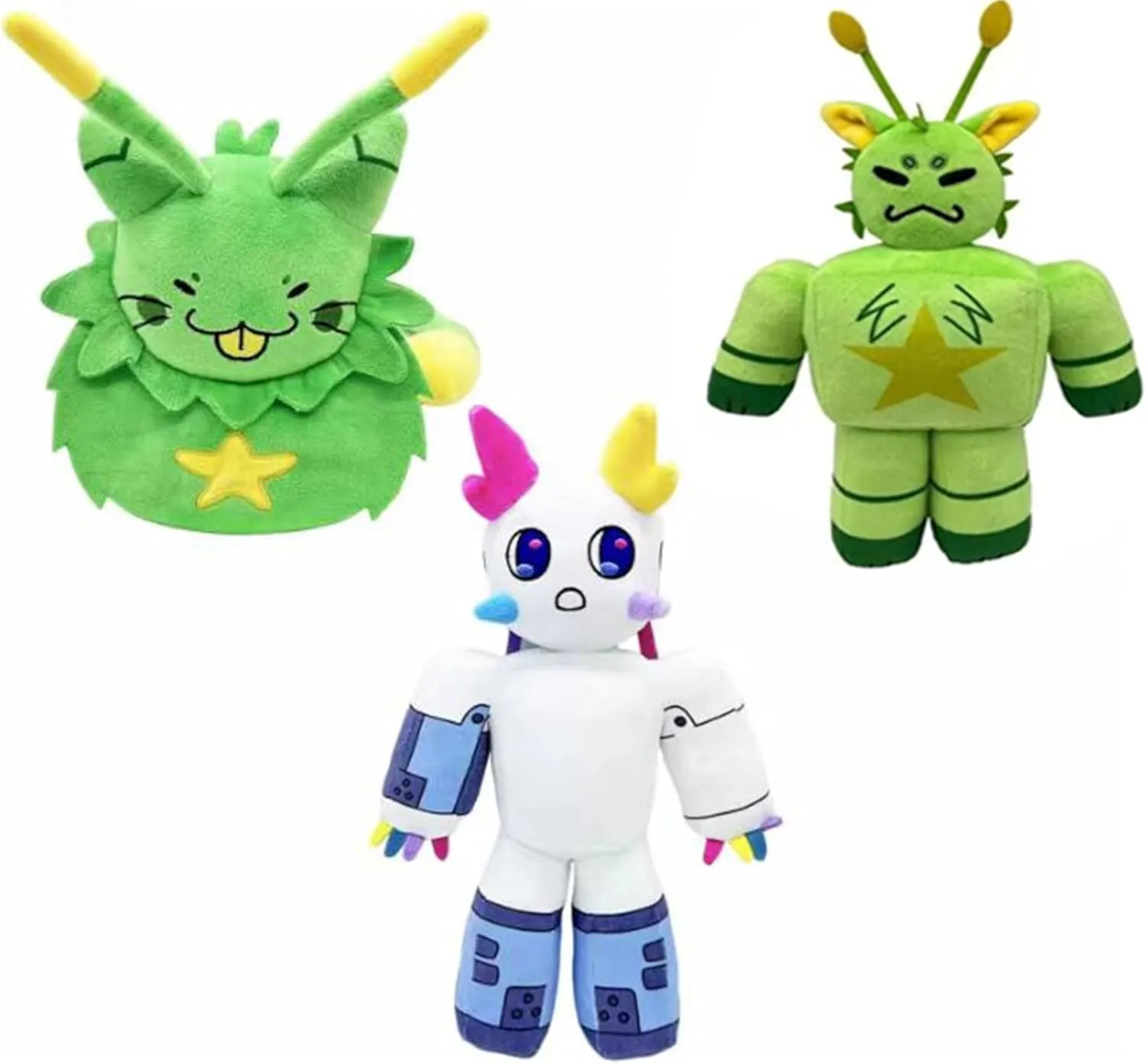 Gnarpy Plush, Regretavator Gnarpy Alien Cat Plush Toys Give Fans and Friends Beautifully Plushie Doll Gifts (White)