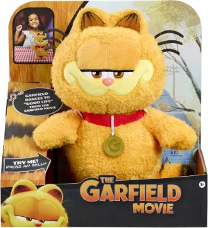 Goliath Garfield 10" Dancing Plush with Music | Sings & Dances to Music from The Garfield Movie | Ages 3 