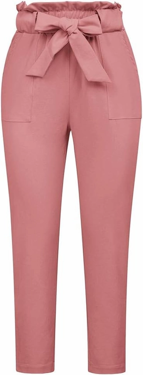 GRACE KARIN Women's Paper Bag Waist Pants Slim Fit Casual Office Pencil Pants