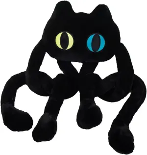 GracesDawn Long cat Stuffed Animal Plush Pillow, Kawaii Super Soft Doll, Cute Black cat Plush Toy for Boys and Girls, Sleeping mat Gift with a Length of 38 inches