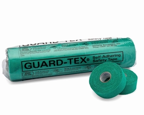Guard-Tex® 3/4" Utility Wrap – 16-Roll Value Pack – Cohesive, Adhesive-Free Tape for Fingers, Tools, First Aid & More – Flexible, Tear-by-Hand, Water-Resistant - Green