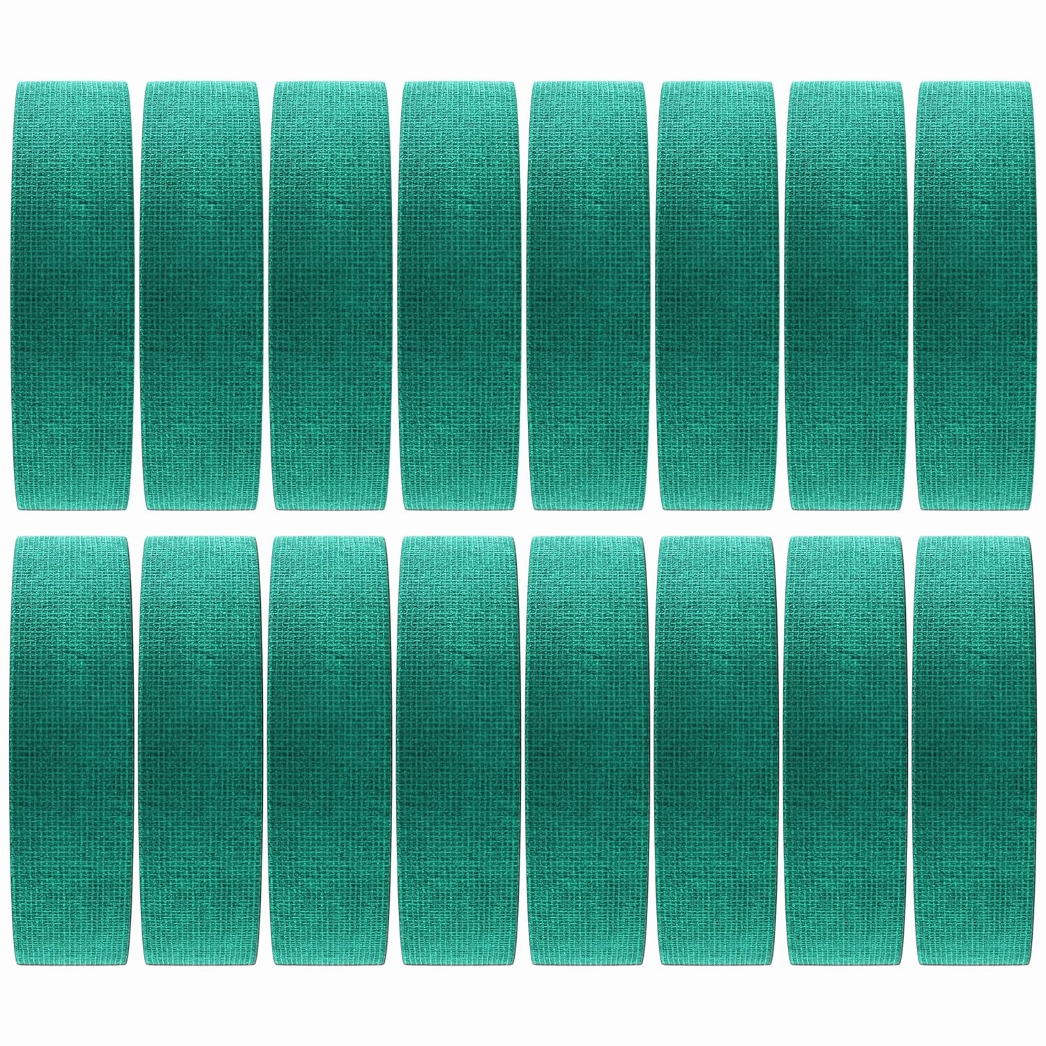 Guard-Tex® 3/4" Utility Wrap – 16-Roll Value Pack – Cohesive, Adhesive-Free Tape for Fingers, Tools, First Aid & More – Flexible, Tear-by-Hand, Water-Resistant - Green