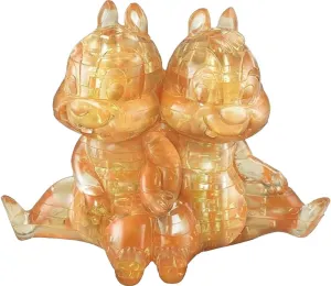 Hanayama Chip & Dale Crystal Gallery 3D Jigsaw Puzzle 46 Piece