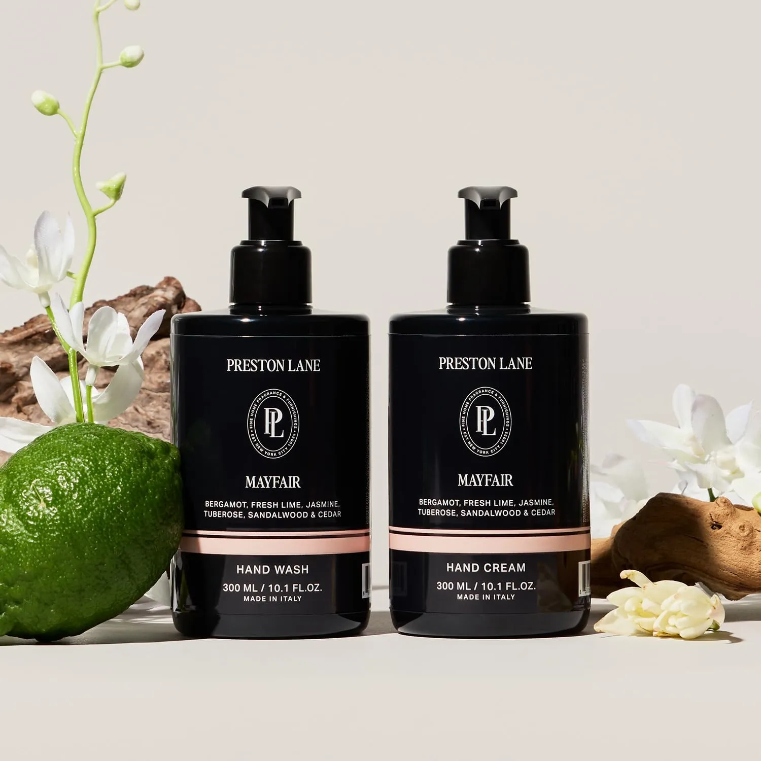 Hand Set, Scented Hand Wash & Cream Duo, Gently Cleanses, Hydrating & Nourishing