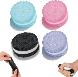 Handmade Silicone Stress Relief Squishy Toy,2025 New Stress Relief Toy,Ultra Soft Decompression Venting Toy,Anxiety and Relaxation Perfect Desk Accessory (4 PCS)