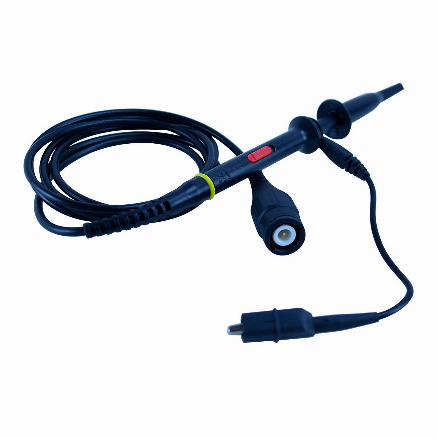 Hantek Universal oscilloscope Probe with Accessories kit 100MHz Scope Clip with BNC to Minigrabber Test Leads 1X 10X(PP-150B)