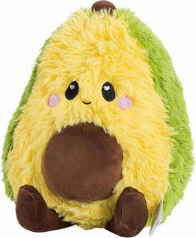 Happy Fuel Avocado Microwavable Unscented 1.5lbs Heating Pad For Women And Kids- Cute Soft Cozy Pillow Plush Heatable Warm Stuffed Animals- Kawaii Hot & Cold Plushie Food Toy - Avocado Gifts For Girls