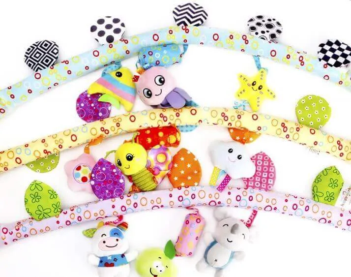Harmony Melodies Plush Rattle Set