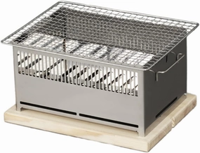 HC-24 HotCmap Griller, Base (Basic Set (Unpainted), Barbecue, Camping, Compact, Smoked, Smoked, 7 in 1
