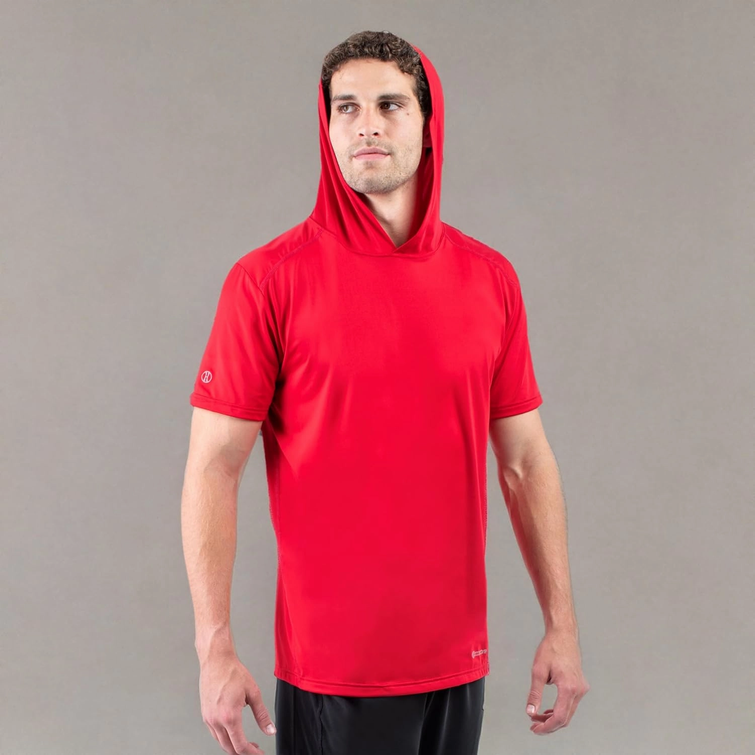 Holloway Men's Powered by Coolcore Short Sleeve Hoodie