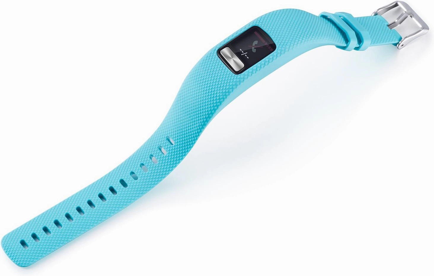honecumi Vivofit 4 Bands Compatible with Garmin Vivofit 4 Watch Band Strap Bracelet Wristband for Men Women Replacement Accessory- Vivofit 4 Silicone Watchband with Metal Clasp Buckle Small Large