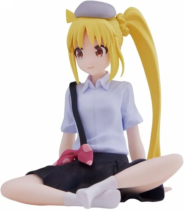 Ijichi Nijika Figure Statue Sitting Pose Anime Girl Figures 8cm Cute Figurine Ijichi Nijika Action Figure Cake Topper Desktop Collectibles