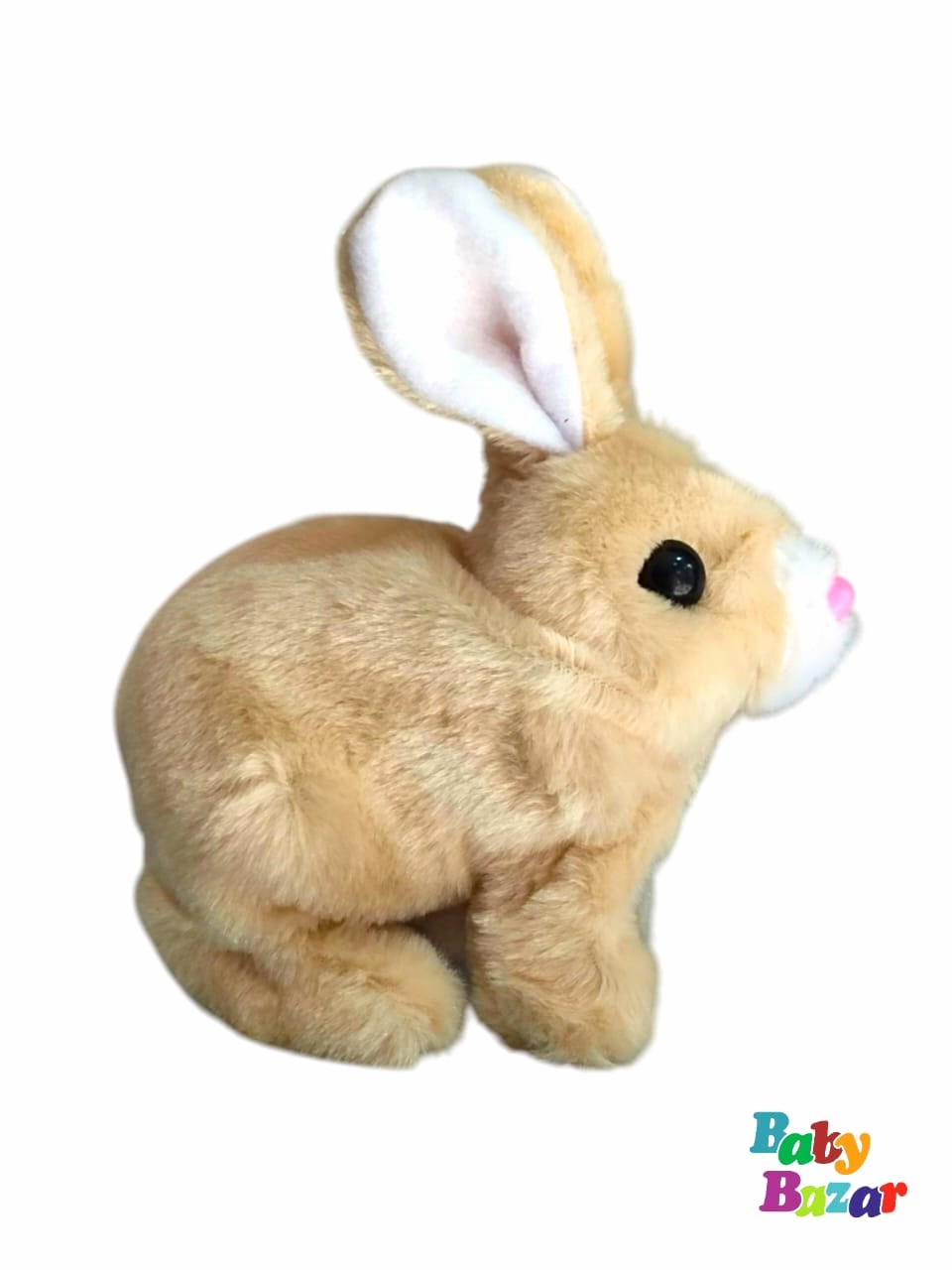 Interactive Plush Rabbit Toy Walking Talking and Ear Wiggling Bunny for Kids