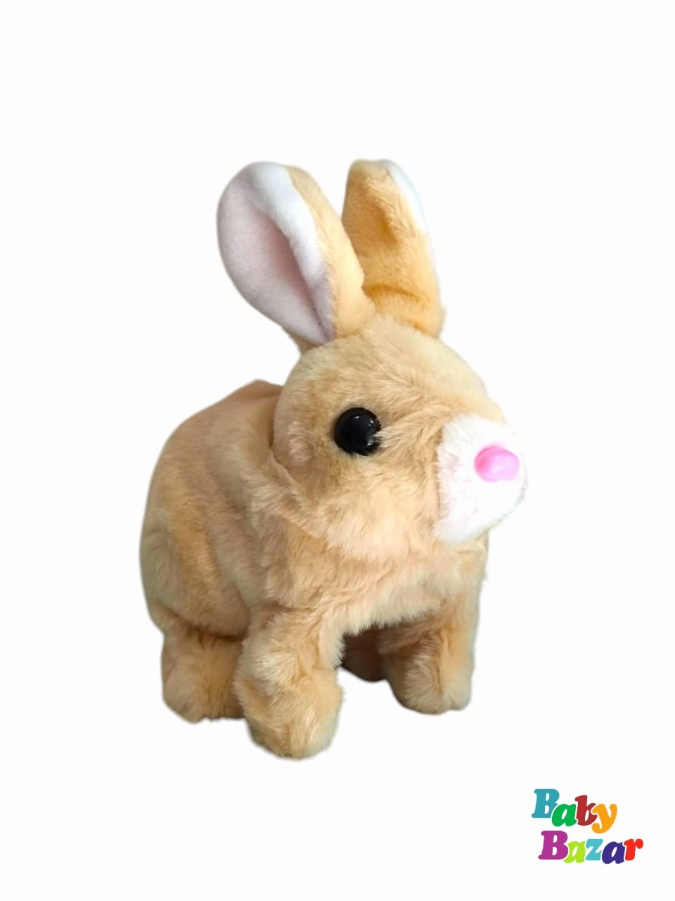 Interactive Plush Rabbit Toy Walking Talking and Ear Wiggling Bunny for Kids