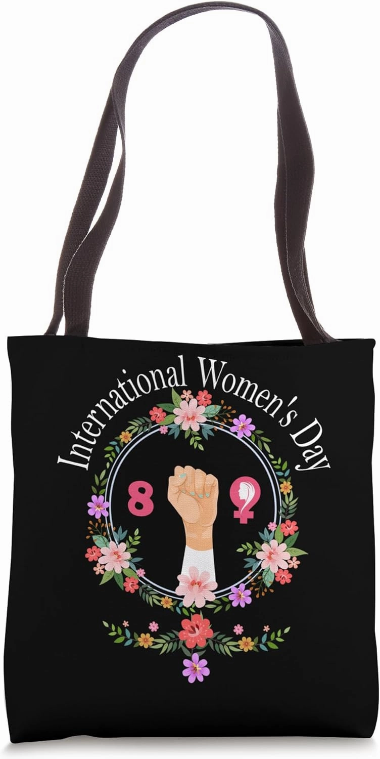 International Women's Day 8 March Accelerate Action Women Tote Bag