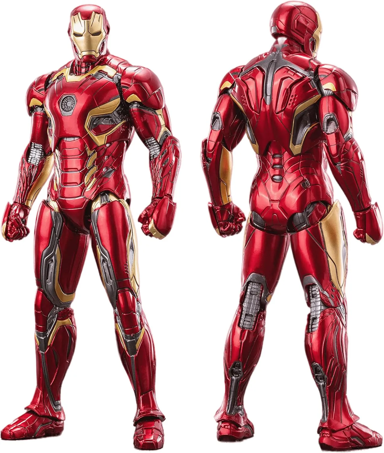 Ironman MarK45 Action Figure-2023 New Released 7 Inch Exquisite Painting Collection Movable Model Toys (1/10 Scale)