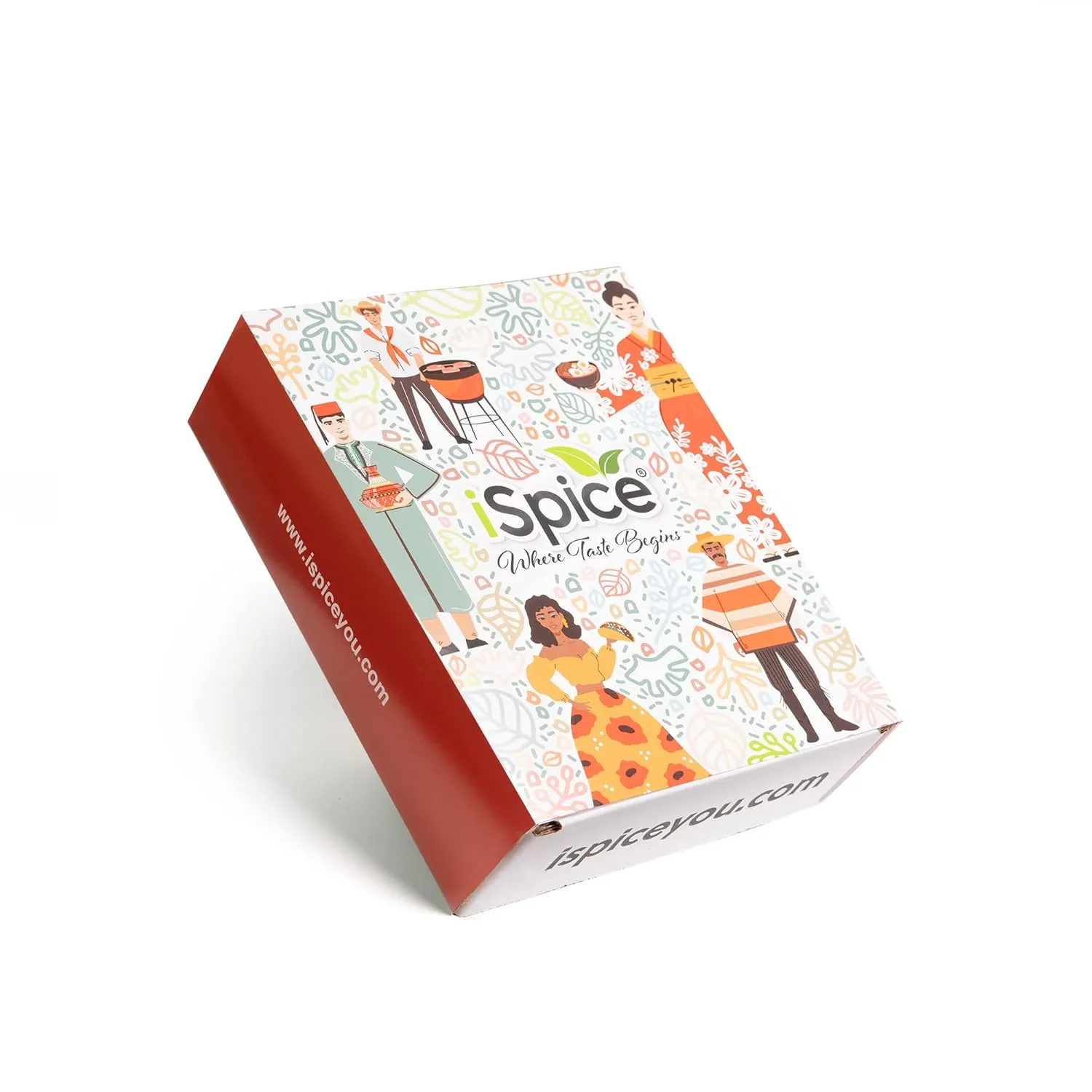 iSpice Spices and Seasoning Sets - Southern Excitement Spices, World Flavors Premium Seasoning Cooking Gifts for Everyone (Pack Of 4: Cajun, Chimichurri, Southwest And Latin)