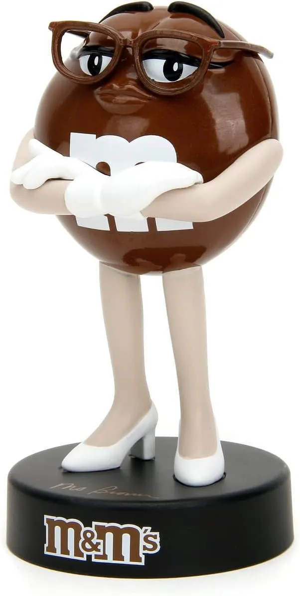 Jada Toys M&Ms Collectible Figure, Brown, 10 cm