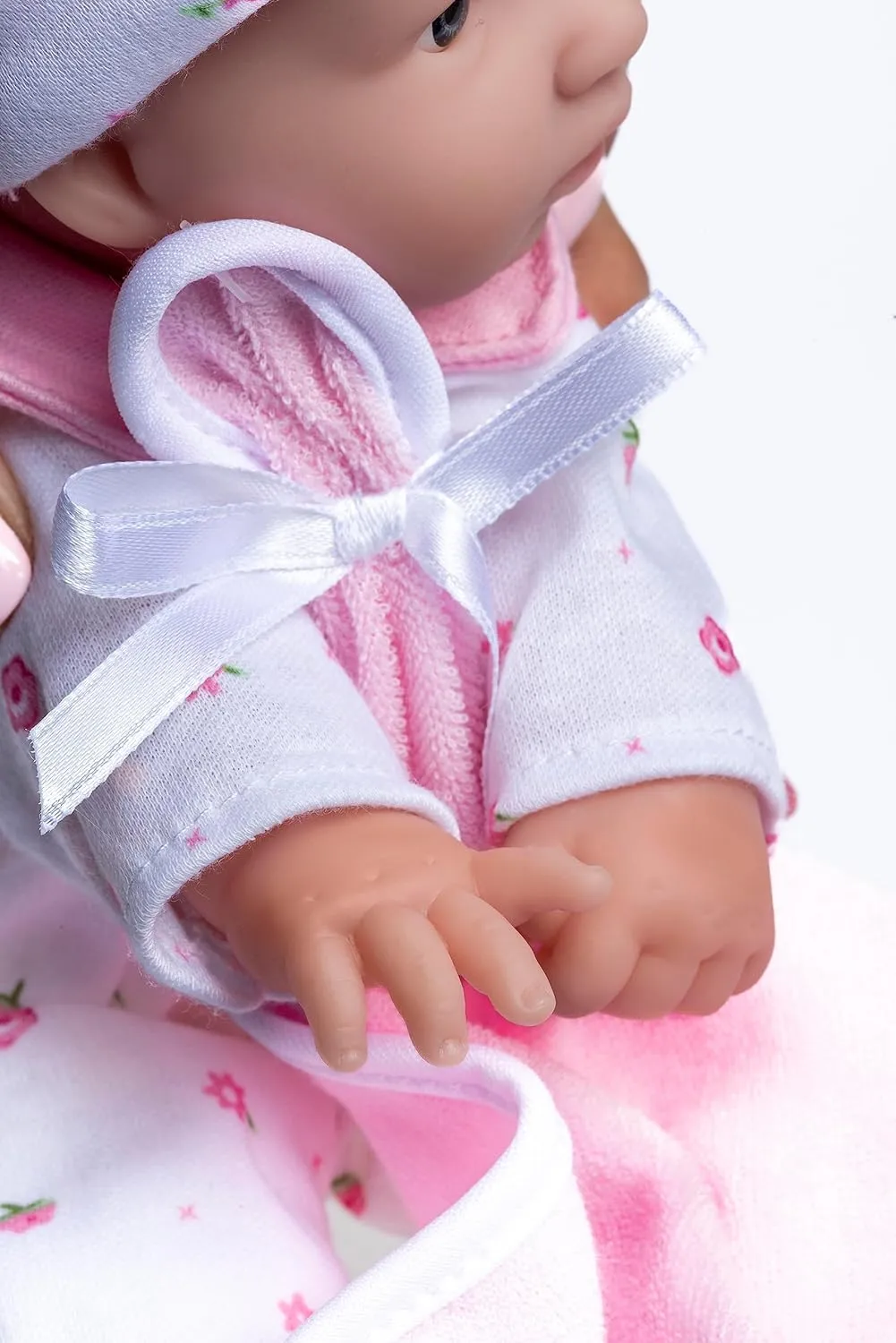 JC Toys La Baby Caucasian Baby Doll Set – 11 Inch Soft Baby Doll | Washable |Removable Pink Outfit w/ Hat & Blanket | For Children 12 Months  