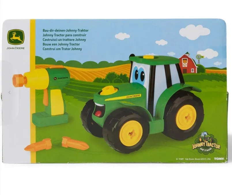 John Deere Build A Johnny Tractor/15 Piece Buildable Set