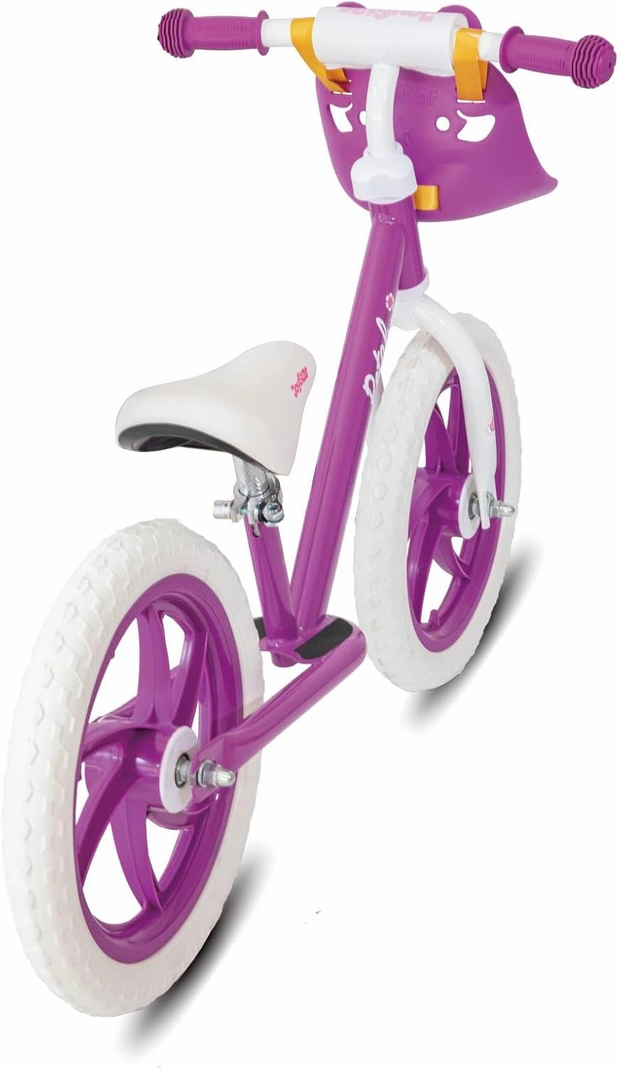 JOYSTAR 12/14 Inch Kids Balance Bike for 18months-5 Years Old Boys Girls, Lightweight Toddler Balance Bikes with Footrest and Handlebar Basket or Doll Seat