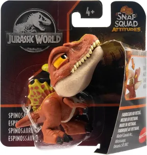 Jurassic World Snap Squad Attitudes Spinosaurus Dinosaur Figure