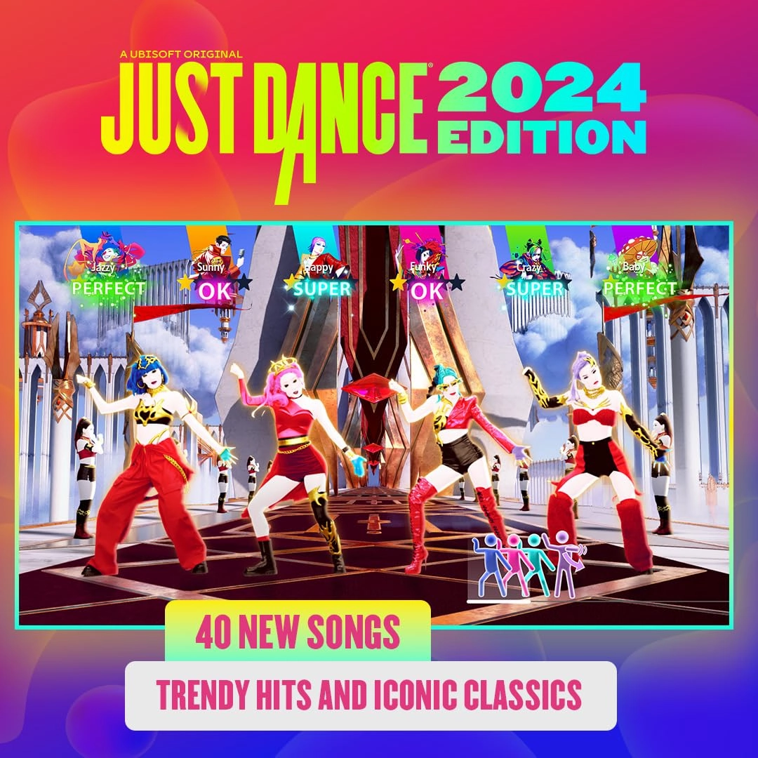 Just Dance 2024 Edition - Amazon Exclusive Bundle | Xbox Series X (Code in Box & Ubisoft Connect Code)