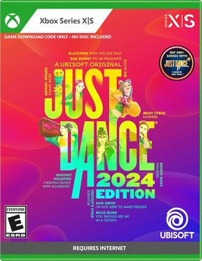 Just Dance 2024 Edition - Amazon Exclusive Bundle | Xbox Series X (Code in Box & Ubisoft Connect Code)