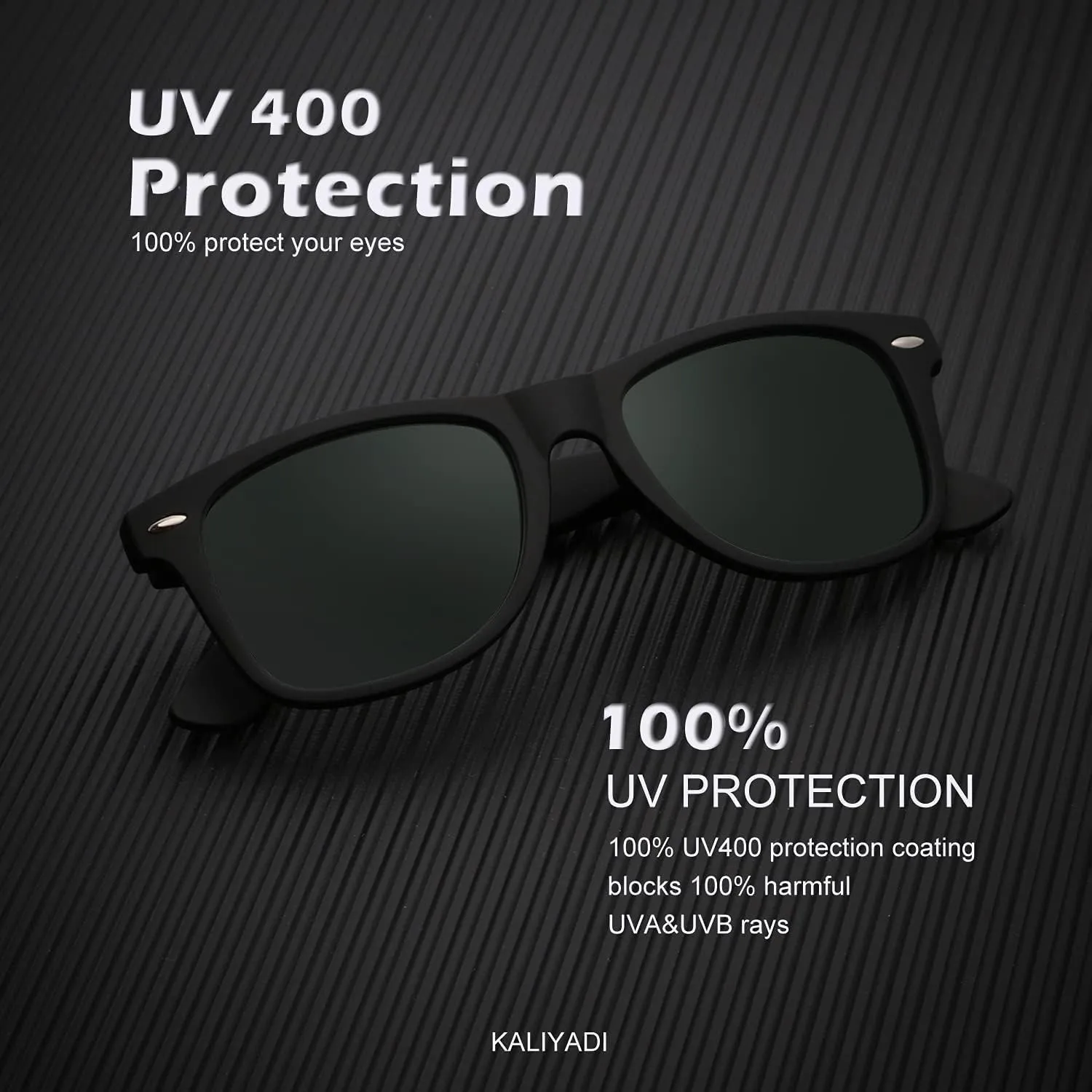 KALIYADI Sunglasses Men Polarized for Mens and Womens Unisex Sun Glasses for Driving UV Protection