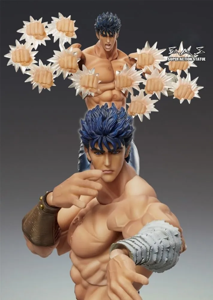 Kenshiro Figures, Kenshiro Anime Figure Statues Movable Joint Anime Action Figurine for Fans 18CM(7.09INCH)