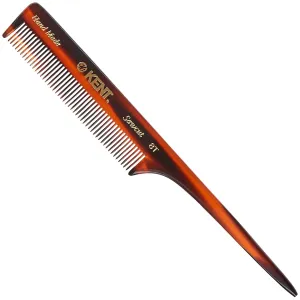 Kent 8T Rat Tail Combs Teasing Comb for Hair Styling and Sectioning, Handmade Fine Tooth Comb Parting Combs for Braiding Hair and Styling for Women, Saw Cut and Hand Polished