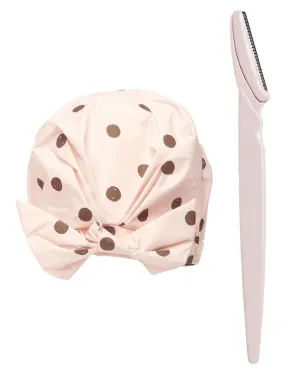 Kitsch Luxury Shower Cap for Women and Dermaplaning Tool with Discount