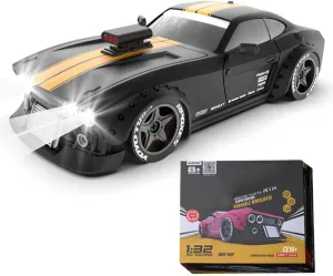 KM3299 RC Drift Car, 1/32 Scale 2.4G Four-Wheel Mini Racing Sports Drift Car with LED Headlights