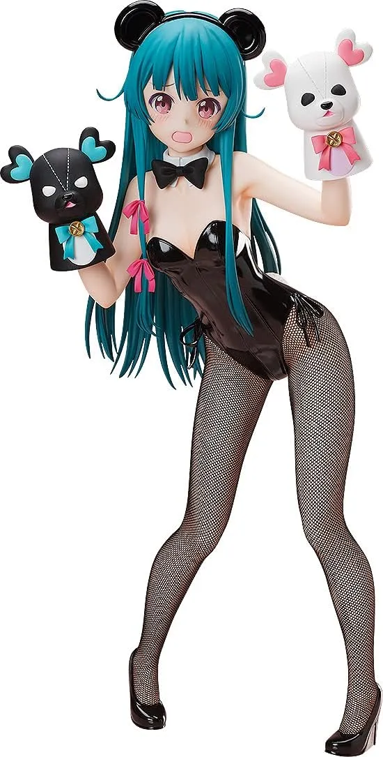 Kuma Kuma Kuma Bear: Yuna (Bear Suit Version) 1:4 Scale PVC Figure, Multicolor