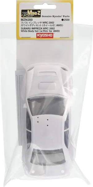 Kyosho Subaru Impreza WRC 2002 Unpainted White Body Set MZN200