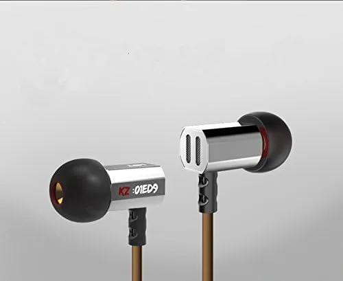 KZ EDA Dynamic Driver Earbuds Combos,3 in 1 in Ear Monitor Wired Phone Earphones Headphones, HiFi Music IEM Headsets with Removable Cord Without Mic
